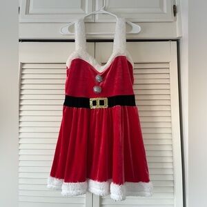 Red Santa Christmas Dress